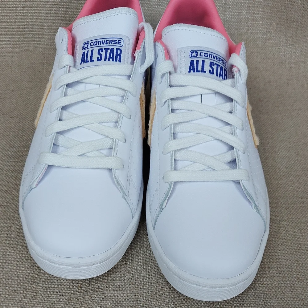 Converse space jam lola bonny shoes size woman 6.5 mens 5 unixe  white and pink - Picture 11 of 13
